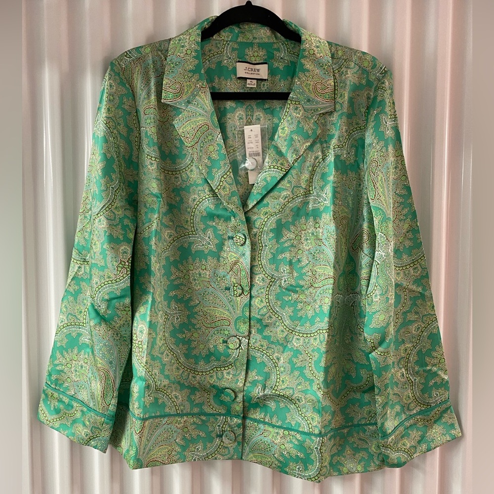 Brand new J Crew women’s pajama top